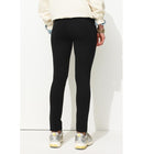 Leggings en Jersey Milano - Noir Uni Fonce