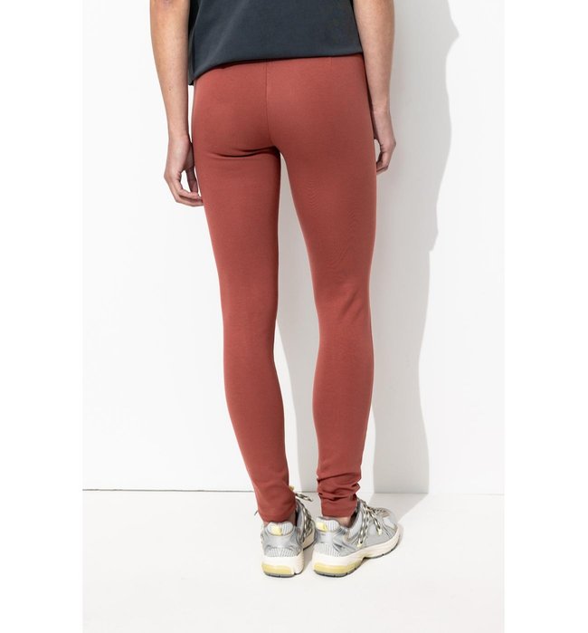 Leggings en Jersey Milano - Rose Uni Colore