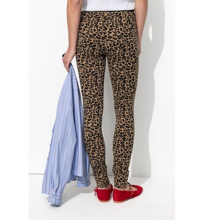Leggings en Jersey Milano - Marron Imprime