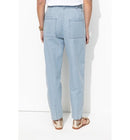 Jean Light Brodé Femme - Jeans Uni Fonce