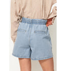 Short en Jean Femme - Jeans Uni Clair