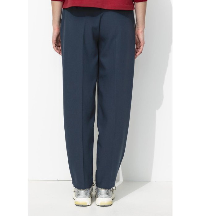 Pantalon de Tailleur Femme - Bleu Uni Fonce