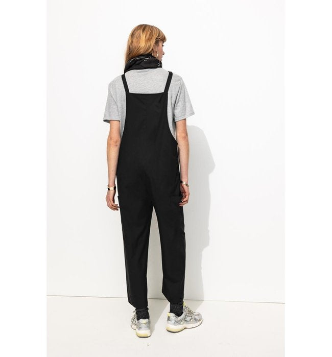 Combinaison-pantalon Femme - Noir Uni Fonce