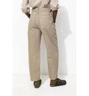 Pantalon Barrel Femme - Naturel Uni Clair