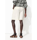 Bermuda Chic en Lyocell - Naturel Uni Clair