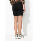 Legging "cycliste" Léopard - Noir Uni Fonce