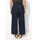 Jean Large Cargo Femme - Jeans Uni Fonce