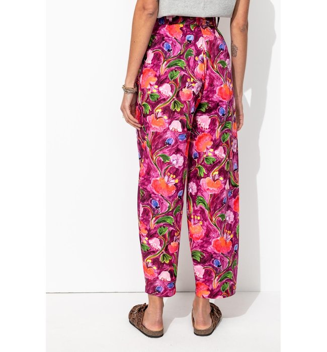 Pantalon Laura Gulshani - Violet Imprime