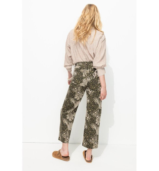 Pantalon Imprimé Femme - Kaki Imprime