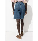 Bermuda en Jean Femme - Jeans Uni Fonce