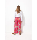 Pantalon Large Laura Gulshani - Rose Imprime