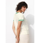 T-shirt Sisters Club - Vert Uni Colore