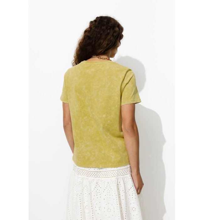 T-shirt à Message Femme - Multicolore Imprime