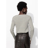 Camiseta Marinera Mujer A Rayas Azul