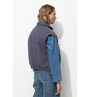 Teddy sans Manches en Molleton - Bleu Uni Colore