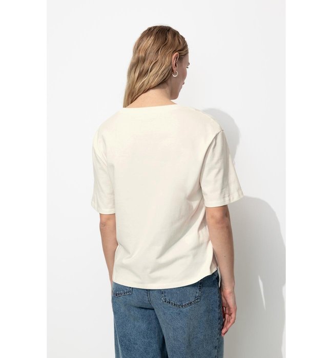 T-shirt à Message Éco-conçu - Naturel Uni Clair