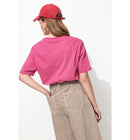 T-shirt à Message Éco-conçu - Rose Uni Colore