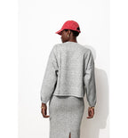 Sweat Oversize à Carreaux - Noir Carreaux