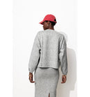 Sweat Oversize à Carreaux - Noir Carreaux