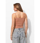 Top à Bretelles Éco-conçu - Rose Uni Colore
