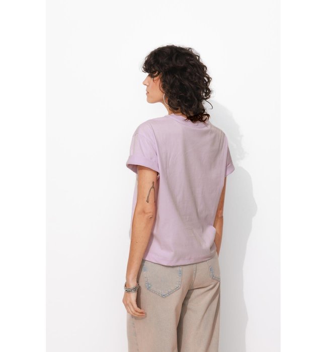 T-shirt à Message Femme - Multicolore Imprime