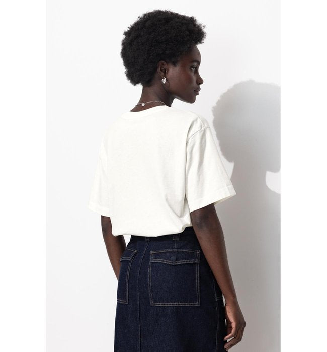 T-shirt à Message Femme - Naturel Imprime