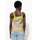 Débardeur Rayé Fluo - Multicolore Raye