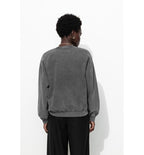 Sweat-shirt à Message Femme - Gris Imprime