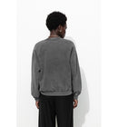 Sweat-shirt à Message Femme - Gris Imprime