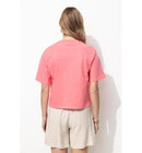 T-shirt Court 75 Femme - Rose Imprime