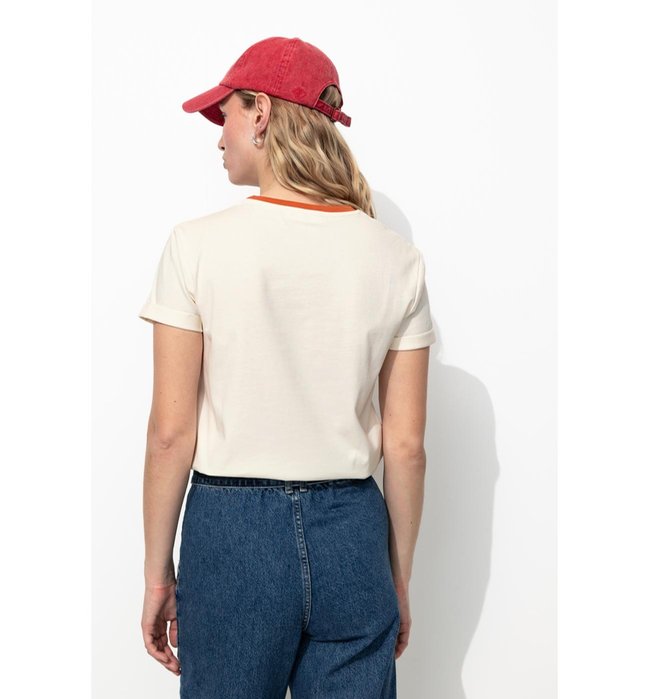 T-shirt 1975 Femme - Naturel Imprime