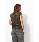T-shirt Léopard Femme - Kaki Imprime