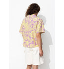 Chemise Imprimée Femme - Violet Imprime