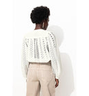 Blouse en Broderie Anglaise - Naturel Uni Clair