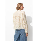 Chemise Gaze de Coton Brodée - Naturel Uni Clair