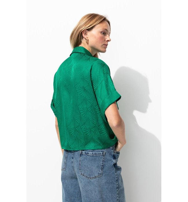 Chemise Laura Gulshani - Vert Uni Colore