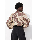 Blouse Imprimée Femme - Naturel Imprime