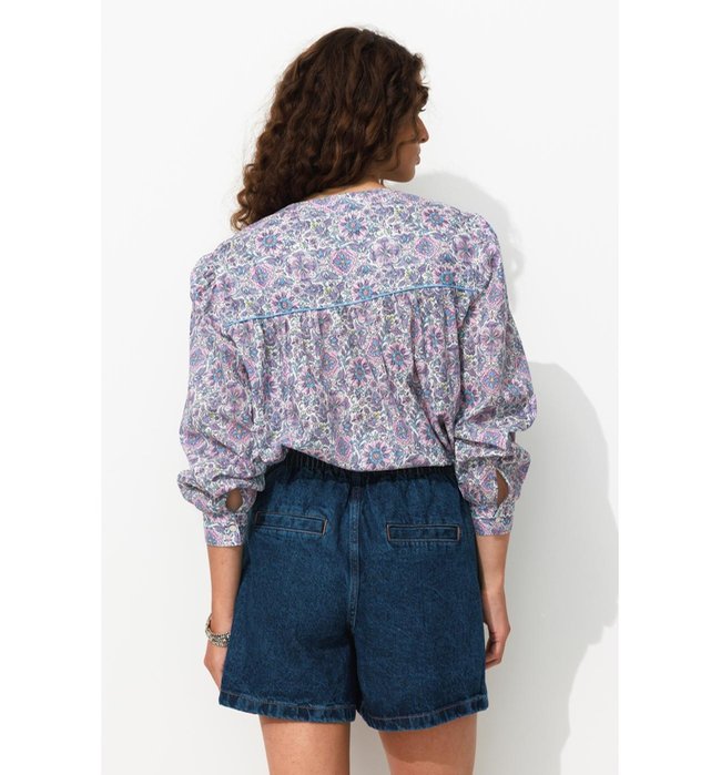 Chemise Imprimée Femme - Naturel Imprime
