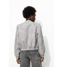 Bomber Tissé Femme - Multicolore Imprime