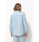 Alma Veste Surchemise Rayée - Naturel Raye