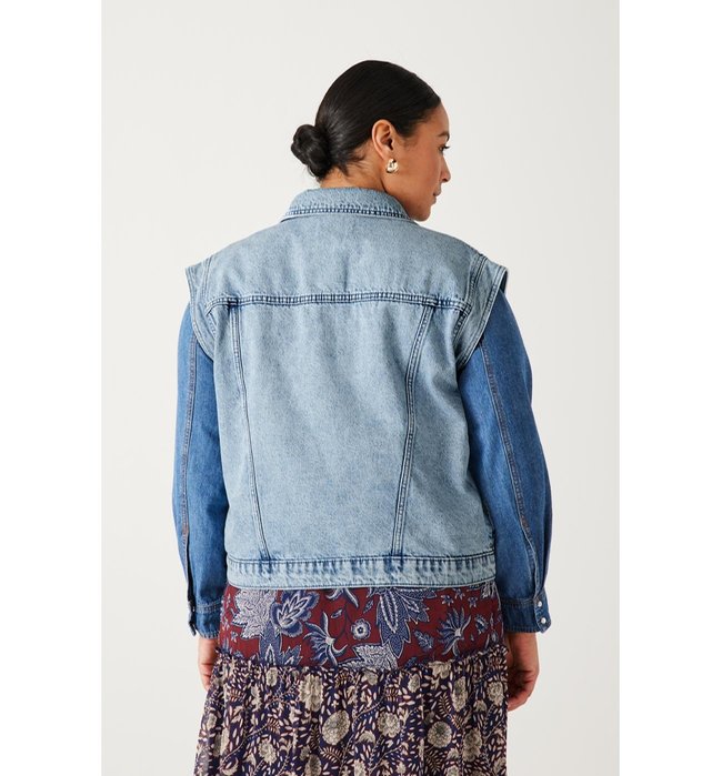 Veste en Jean Éco-conçue - Jeans Uni Clair