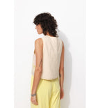 Mujer Bolero Acolchado Bordado - Estampado Naturaleza