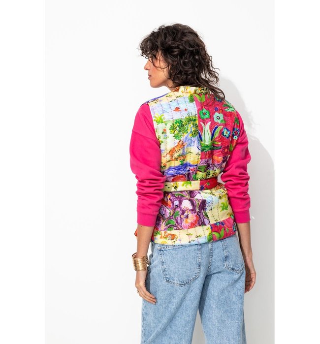 Veste Imprimée Laura Gulshani - Multicolore Sans Rgt