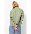 Veste Courte Workwear Femme - Kaki Uni Clair