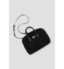 Sac en Cuir Femme - Noir Uni Fonce