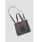 Tote-bag en Jean Brodé - Jeans Uni Fonce