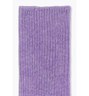 Chaussettes à Paillettes Femme - Violet Uni Colore
