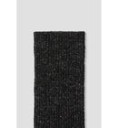 Chaussettes à Paillettes Femme - Gris Uni Fonce