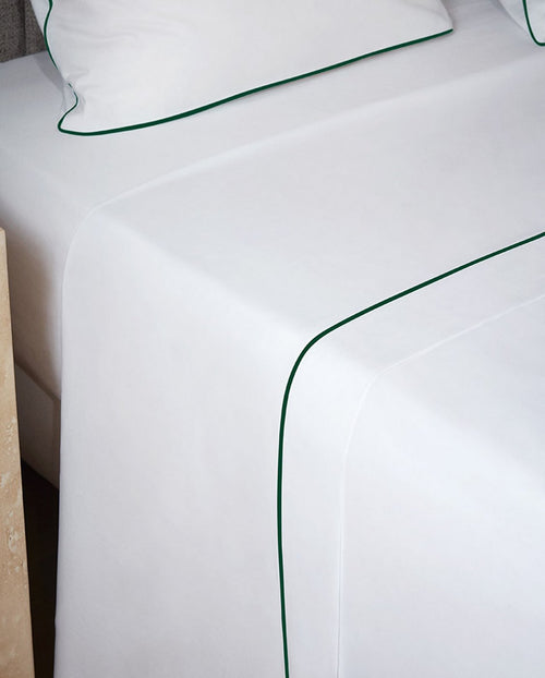 Flat sheet - Blanc Bourdon Vert Anglais