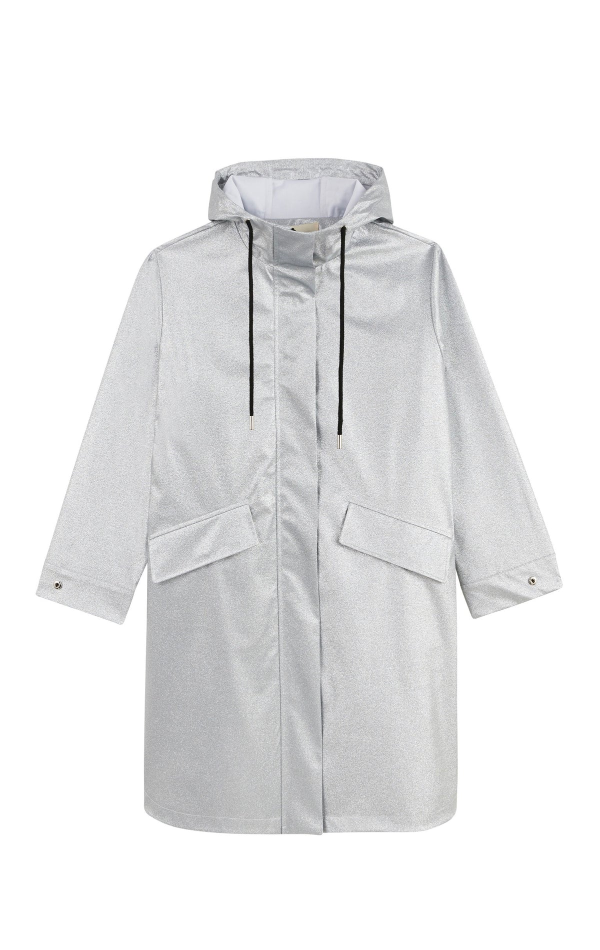 Regenjacke Drake Silber